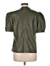 Fate Green Short Sleeve Blouse Size M - photo 2
