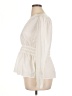 Gap 100% Cotton Ivory Long Sleeve Blouse Size XL - photo 5