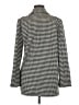Ann Taylor Factory Houndstooth Gray Blazer Size M - photo 2