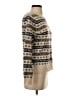 J.Crew 100% Lambswool Print Tan Wool Pullover Sweater Size S - photo 4