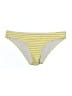 Solid & Striped Yellow Swimsuit Bottoms Size M - photo 1