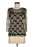 Talbots Black 3/4 Sleeve Top Size 6 - photo 1