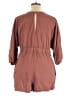 Free People 100% Cotton Brown Romper Size XL - photo 2