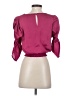 Paper Crane Burgundy 3/4 Sleeve Blouse Size S - photo 2