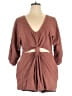 Free People 100% Cotton Brown Romper Size XL - photo 1