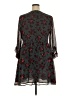Madewell 100% Polyester Floral Gray Casual Dress Size 18 - photo 2