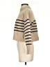 Reformation Stripes Tan Turtleneck Sweater Size S - photo 5