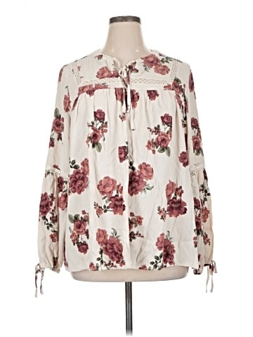 Torrid Long Sleeve Blouse (view 1)