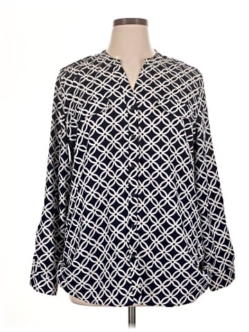 Elementz Long Sleeve Blouse (view 1)