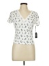 Assorted Brands Ivory Short Sleeve T-Shirt Size L - photo 1