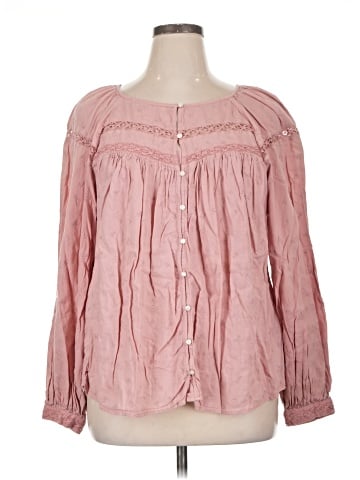 Old Navy Long Sleeve Blouse (view 1)
