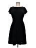 Chaps Solid Black Casual Dress Size M (petite) - photo 1