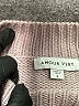 Amour Vert 100% Merino Wool Solid Purple Wool Pullover Sweater Size S - photo 7