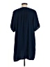 Old Navy 100% Polyester Solid Blue Casual Dress Size Med Petite - photo 2