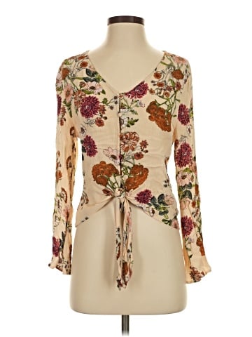 Glam Long Sleeve Blouse (view 1)