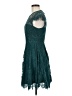 BB Dakota 100% Polyurethane Teal Cocktail Dress Size 6 - photo 5