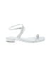 Reformation White Sandals Size 7 1/2 - photo 1