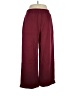 Unbranded Solid Burgundy Casual Pants Size XL - photo 1