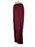 Unbranded Solid Burgundy Casual Pants Size XL - photo 5