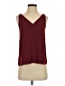 Express Burgundy Sleeveless Blouse Size XS - photo 1