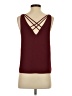 Express Burgundy Sleeveless Blouse Size XS - photo 2