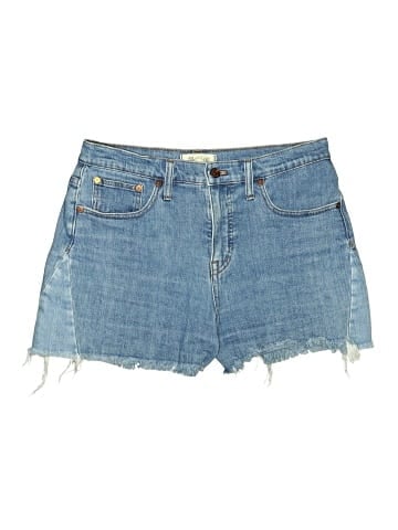 Madewell High-Rise Denim Shorts: Pieced Edition (view 1)