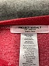 Project Social T Solid Red Pullover Sweater Size Lg - XL - photo 7