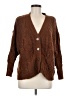 Lulus 100% Acrylic Brown Cardigan Size M - photo 1
