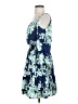 Eliza J 100% Polyester Paisley Blue Casual Dress Size 4 - photo 5