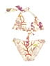 Manuel Canovas Print Ivory Two Piece Swimsuit Size 14 - 8 (6) - photo 1