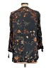 Daytrip 100% Rayon Floral Black 3/4 Sleeve Blouse Size L - photo 2