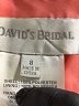 David's Bridal 100% Polyester Orange Cocktail Dress Size 8 - photo 7