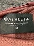 Athleta 100% Polyester Burgundy Raincoat Size M - photo 6
