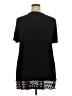 Avenue Black Short Sleeve Top Size 18 Plus - photo 2