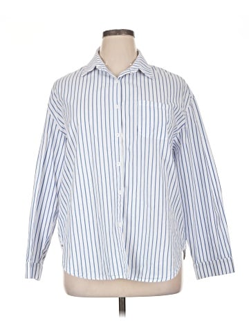 HOTOUCH Long Sleeve Button-Down Shirt (view 1)