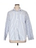 HOTOUCH Stripes Blue Long Sleeve Button-Down Shirt Size XL - photo 1