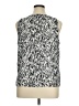 Nine West 100% Polyester Silver Sleeveless Blouse Size XL - photo 2