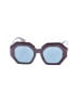 Shein Burgundy Sunglasses One size - photo 2