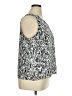 Nine West 100% Polyester Silver Sleeveless Blouse Size XL - photo 4