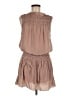 Do & Be 100% Polyester Tan Casual Dress Size M - photo 1