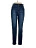 Curve Appeal Solid Blue Jeans Size 14 - photo 1