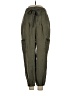 Express 100% Lyocell Green Cargo Pants Size XS - photo 1