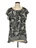 Chico's Black Short Sleeve Top Size Lg (2) - photo 1