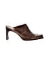 Antonio Melani 100% Leather Brown Mule/Clog Size 9 - photo 1