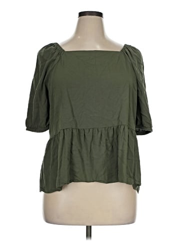 Ann Taylor LOFT Outlet Short Sleeve Top (view 1)