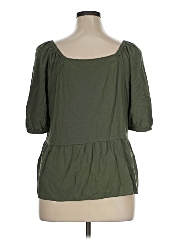 Ann Taylor LOFT Outlet Short Sleeve Top (view 2)