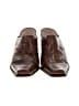 Antonio Melani 100% Leather Brown Mule/Clog Size 9 - photo 2