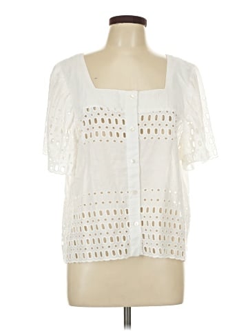 Calypso St. Barth Short Sleeve Blouse (view 1)