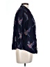Maeve 100% Rayon Stars Blue 3/4 Sleeve Button-Down Shirt Size L - photo 4