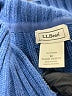 L.L.Bean 100% Cotton Blue Cardigan Size M - photo 7